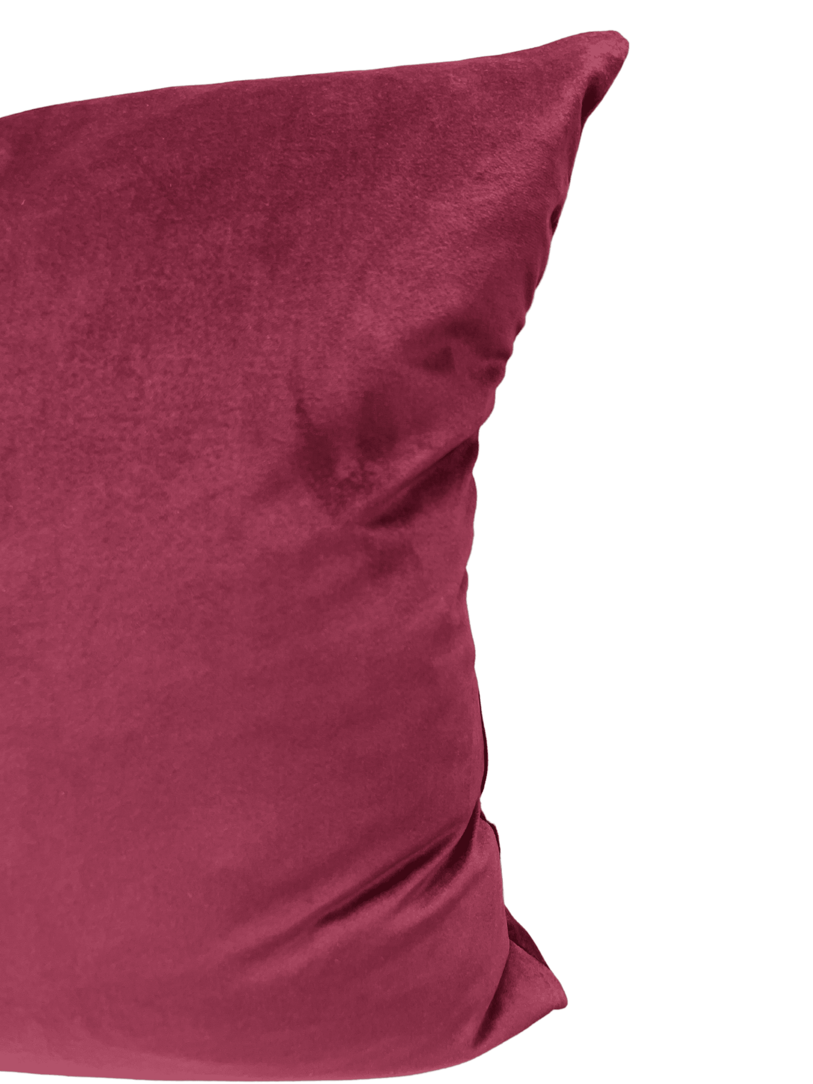 Merlot Velvet Pillow | I Do Linens